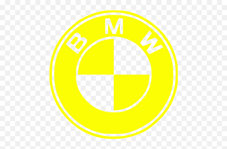 Yellow Bmw Icon - Free Yellow Car Logo Icons Emoji,Bmw Car Logo