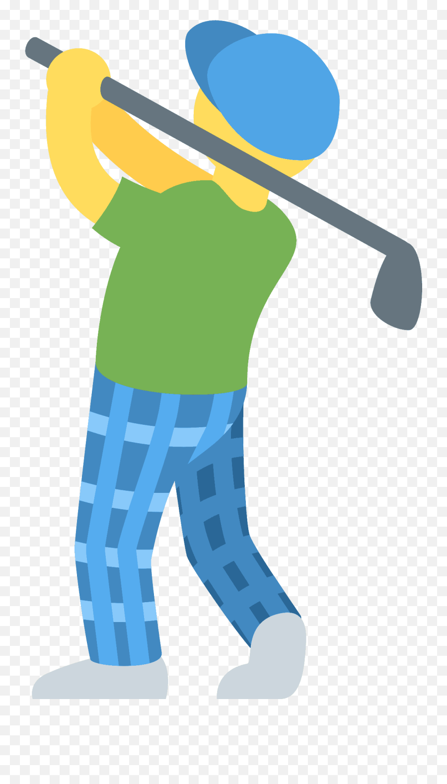 Man Golfing Emoji Clipart Free Download Transparent Png,Golf Green Clipart