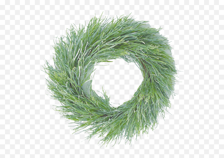 Plastic Greenery Wreath 24 13291wr24 Emoji,Leaf Wreath Png