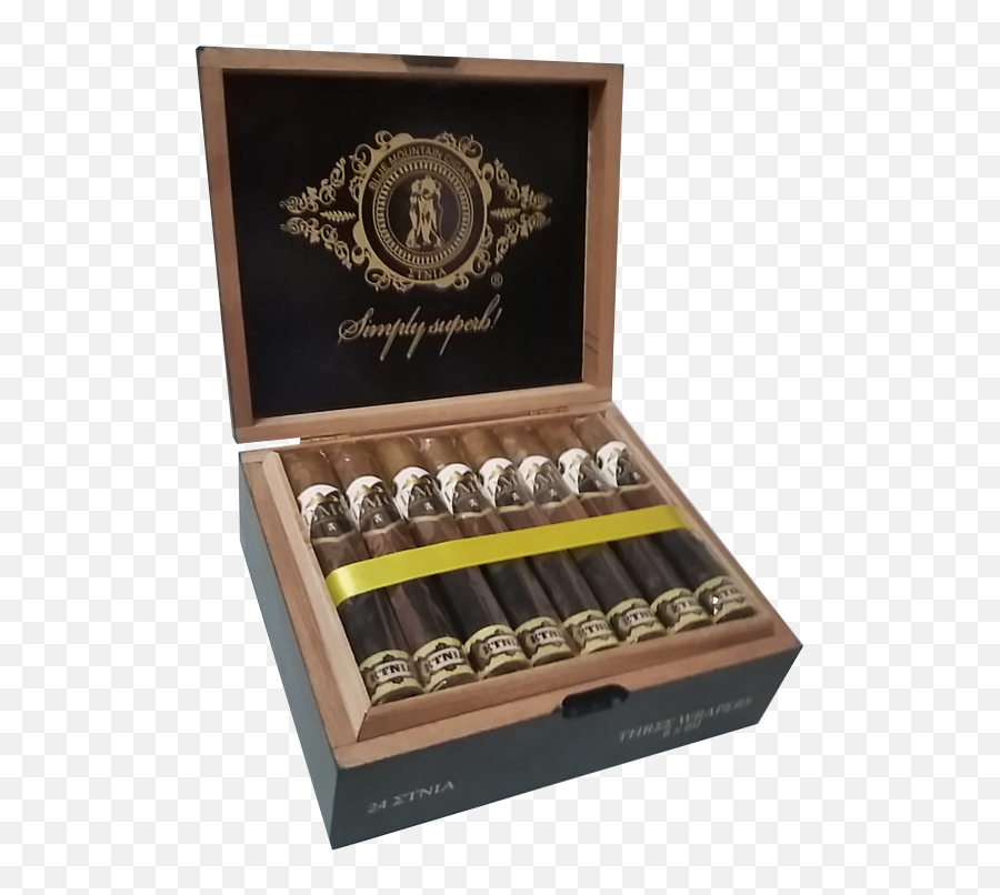 Etnia Box Cigar - Blue Mountain Cigars Emoji,Cigar Transparent Background