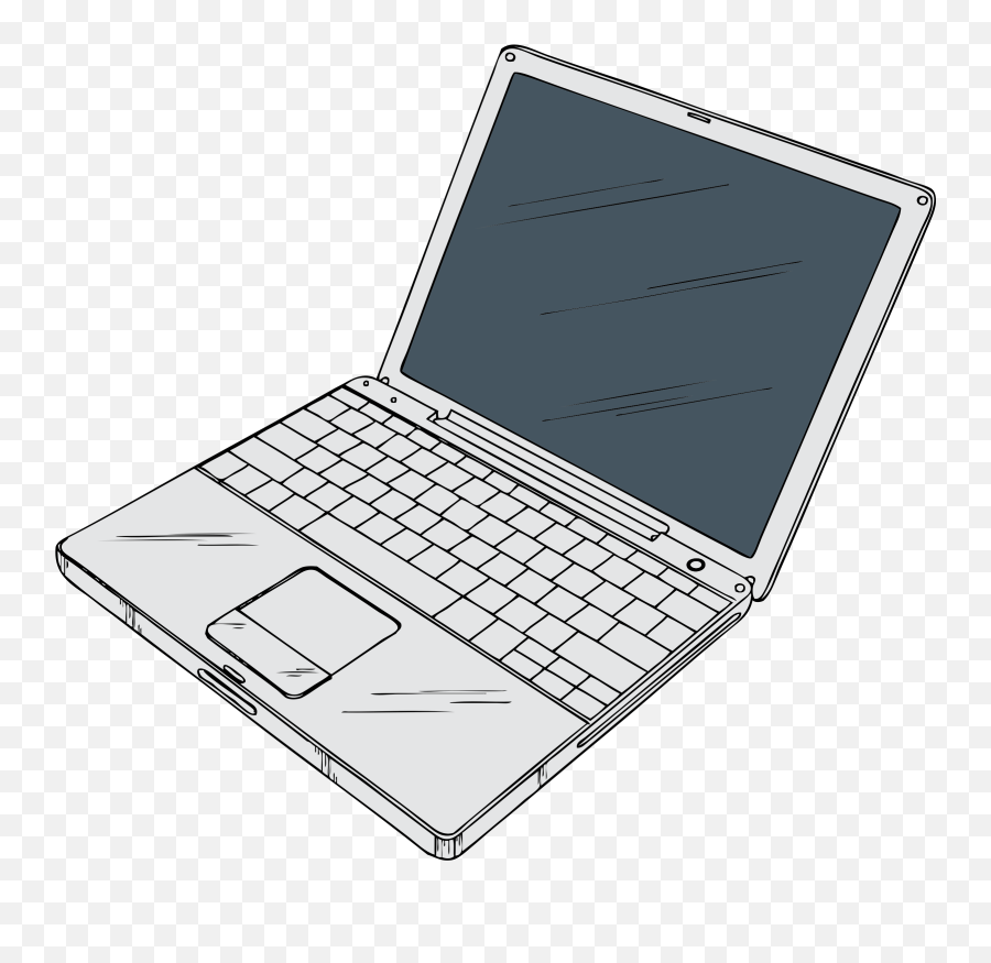 Laptop Computer Clipart - Laptop Clipart Emoji,Laptop Clipart