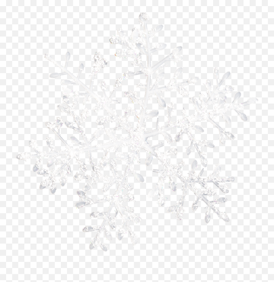 Gray White Snowflake Png Transparent 4 - Lovely Emoji,Snowflake Png