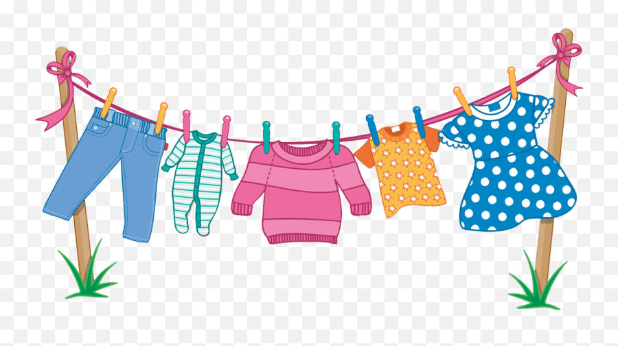 Katieu0027s Kids Clothes Website Acceptable Use Policy Emoji,Clothesline Clipart