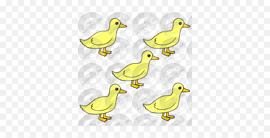 Ducks Picture For Classroom Therapy Use - Great Ducks Clipart Emoji,Ducklings Clipart