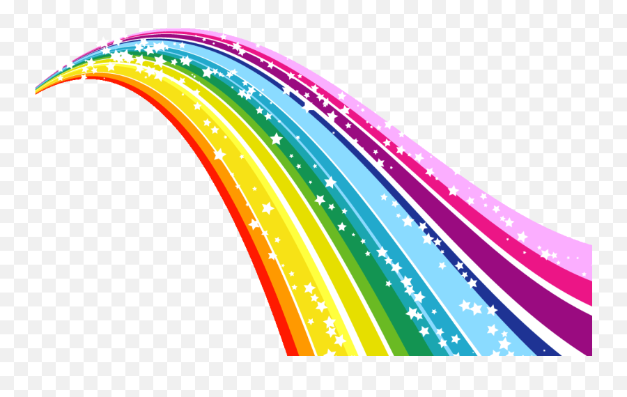 Rainbow Transparent Background Png - Transparent Background Rainbow Logo Png Emoji,Rainbow Transparent