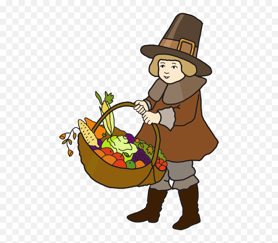 Download Happy Thanksgiving Clipart Png - Thanksgiving Harvest Clip Art Emoji,Happy Thanksgiving Clipart