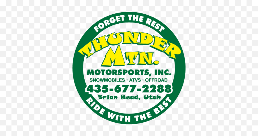 Thunder Mountain Motorsports In Brian Head Ut - Thunder Dot Emoji,Thunder Logo