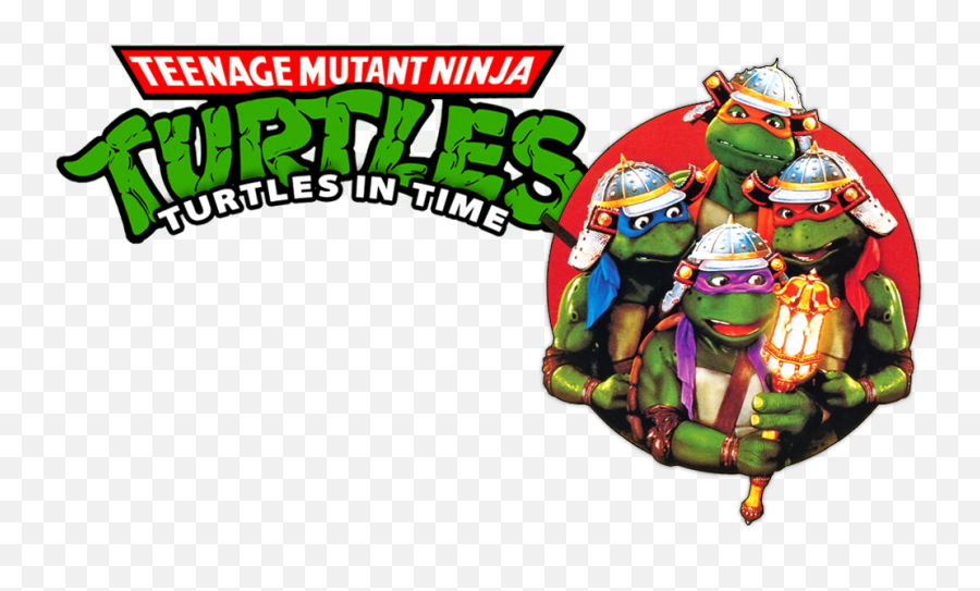 Teenage Mutant Ninja Turtles Iii Turtles In Time Movie - Teenage Mutant Ninja Turtles 3 Emoji,Ninja Turtles Logo