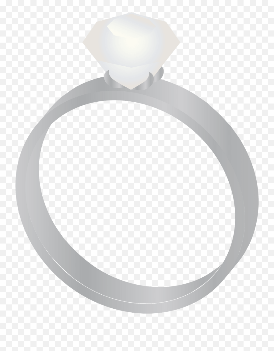 Diamond Ring Clipart Free Download Transparent Png Creazilla - Solid Emoji,Ring Clipart