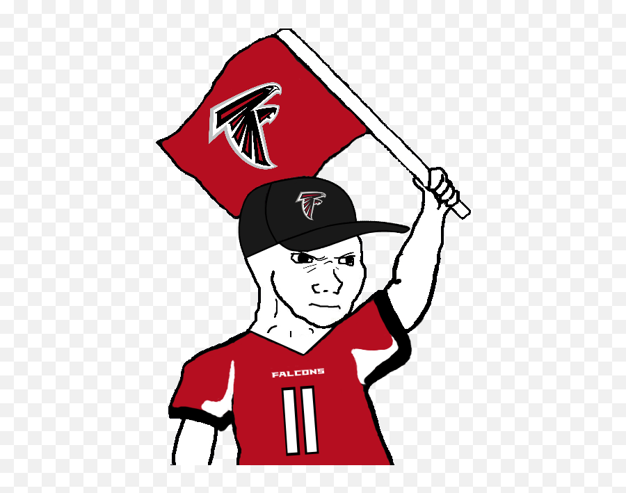 View 1473612663155 - Atlanta Falcons 4pack Round Neoprene Flag Bearer Meme Trump Emoji,Atlanta Falcon Logo