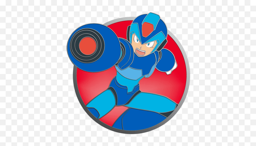 Mega Man X Pin - Captain America Emoji,Mega Man X Png