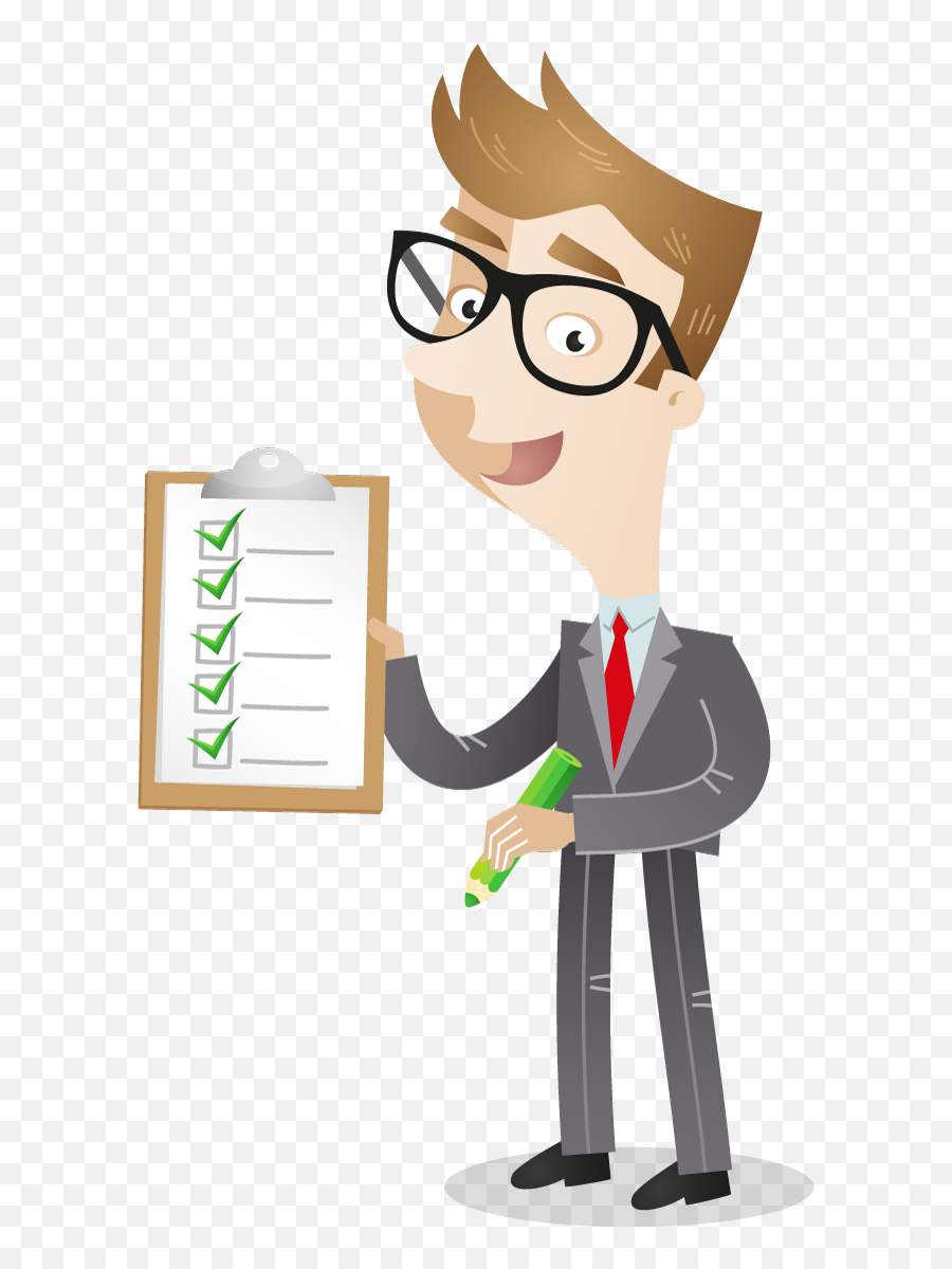 Checklist - Long List Paper Transparent Cartoon Jingfm Looking At A List Emoji,Check List Clipart