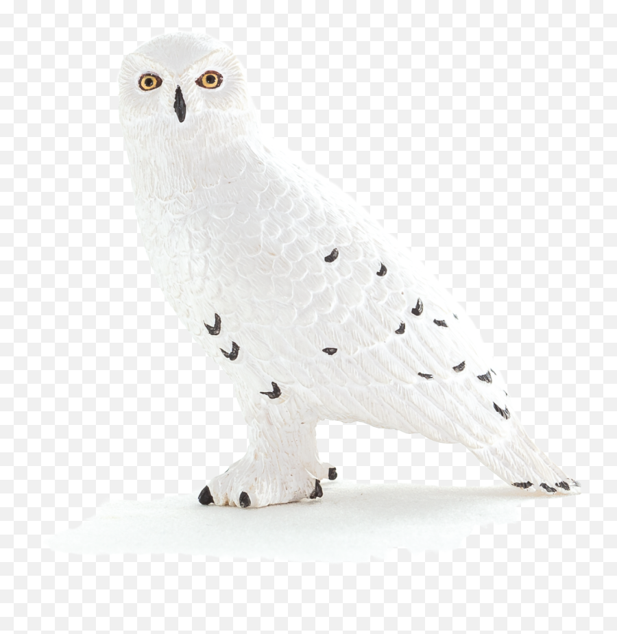 Animal Planet Snowy Owl - Mojo Fun Snowy Owl Figure Full Emoji,Ovo Owl Png