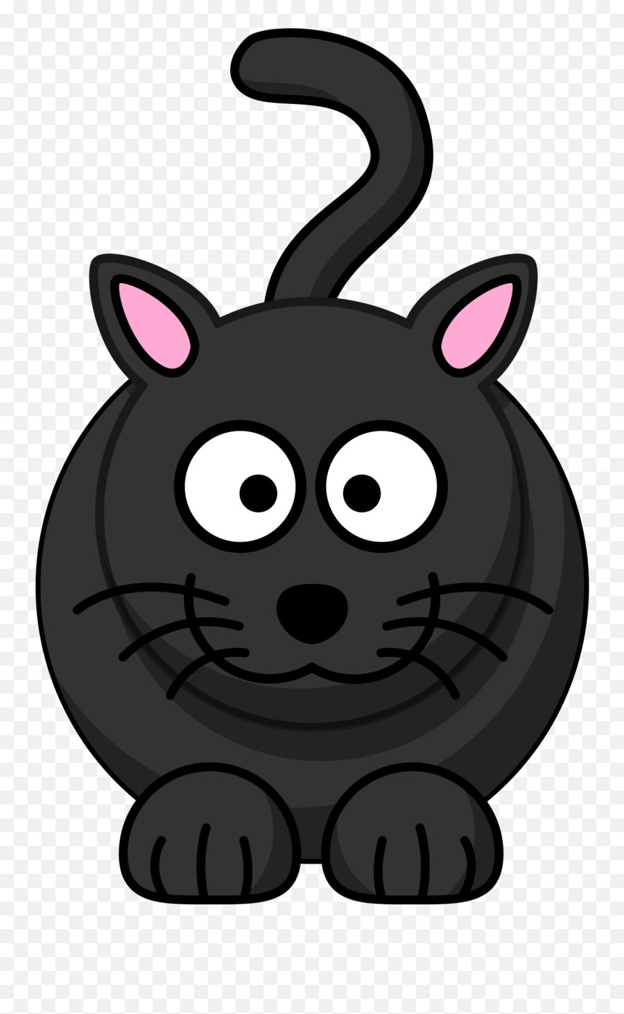 Black Cat Small Eyes Svg Vector Black Cat Small Eyes Clip Emoji,Cat Eyes Clipart