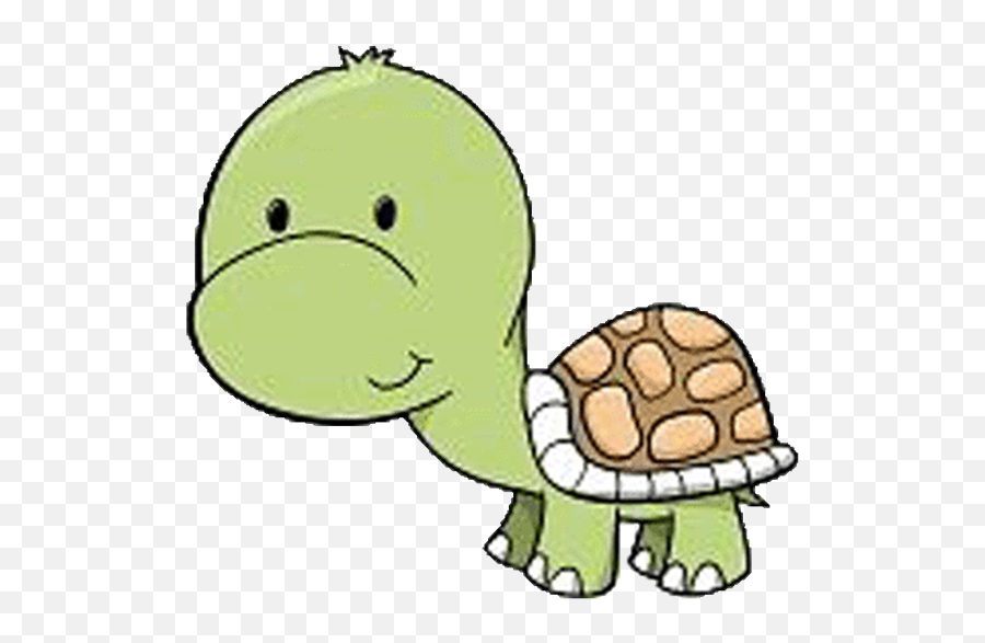 Animal Zoo - Baby Turtle Clipart 600x512 Png Clipart Cartoon Turtle Head Emoji,Turtle Clipart