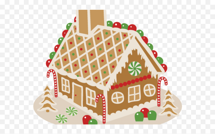 Gingerbread Houses Clip Art - Rotunda Of Mosta Emoji,Gingerbread Clipart