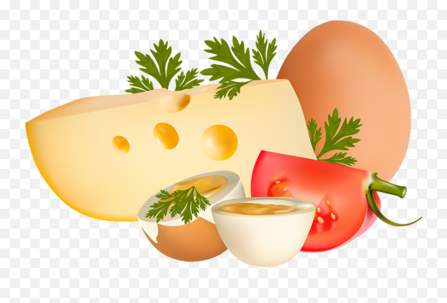 Egg Cheese Tomato Png - Cheese And Tomato Clipart Emoji,Cheese Png