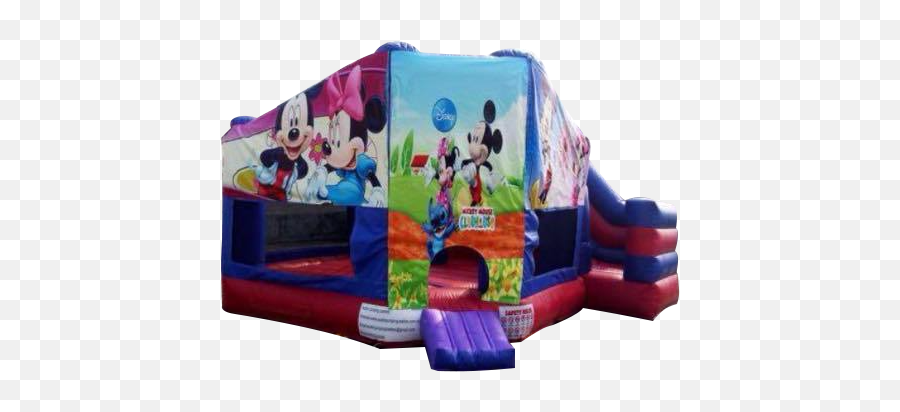 5m - Mickey Mouse Clubhouse Jumping Castle With Slide Emoji,Mickey Mouse Clubhouse Png