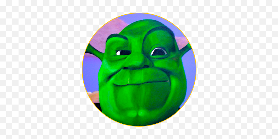 Download The Face Of Shrek - Shrek Full Size Png Image Emoji,Transparent Shrek Face
