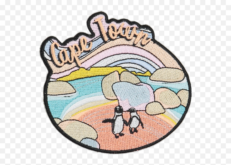 Cape Town Embroidered Sticker Patch Stoney Clover Lane Patches Emoji,Cape Transparent