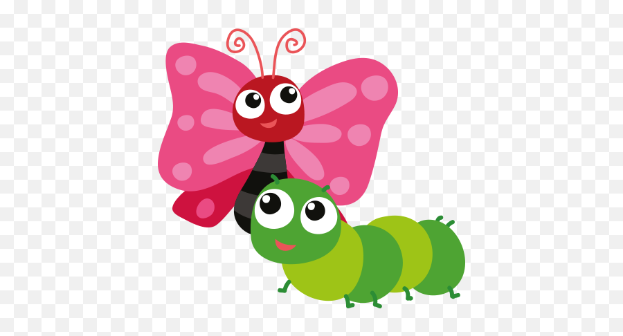 Caterpillars And Butterflies Class Page - Cartoon Emoji,Caterpillars Clipart