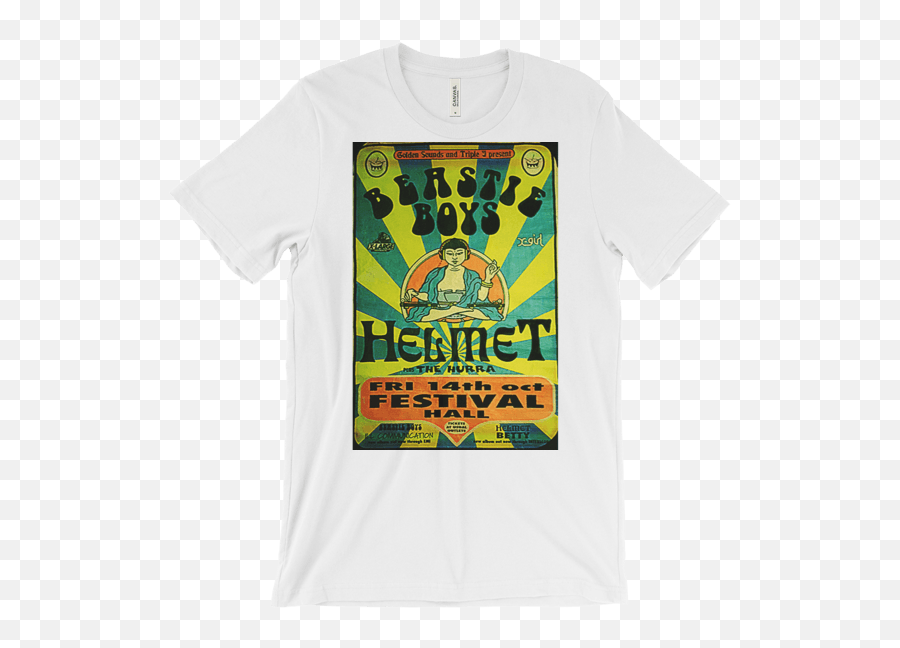 Beastie Boys Helmet Gig Poster T - Shirt Short Sleeve Emoji,Beastie Boys Logo