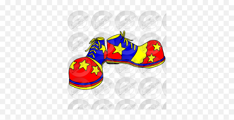 Clown Shoes Picture For Classroom - Fictional Character Emoji,Shoes Clipart