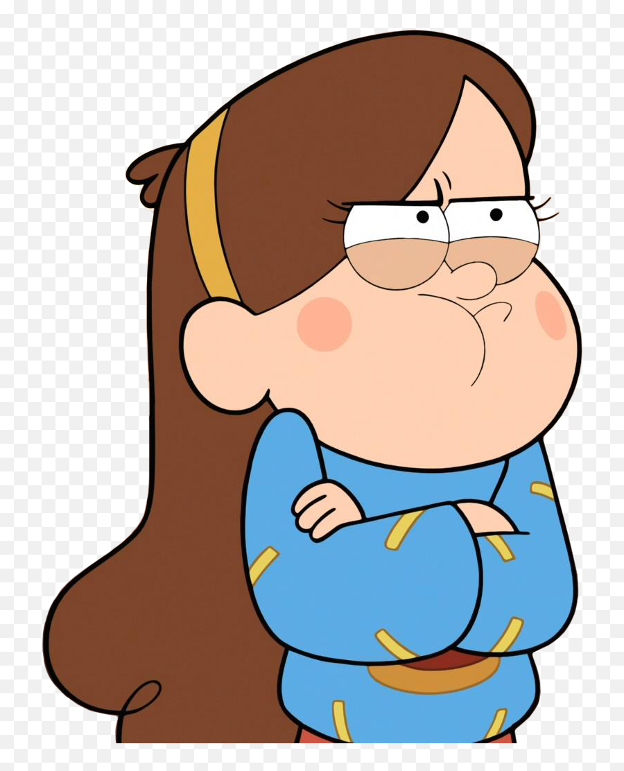Angry Cartoon Png Clipart Png Mart - Mabel Png Emoji,Mad Clipart