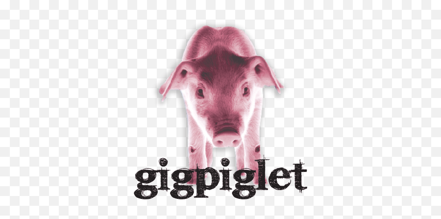 Gigpiglet Productions Emoji,Piglet Logo