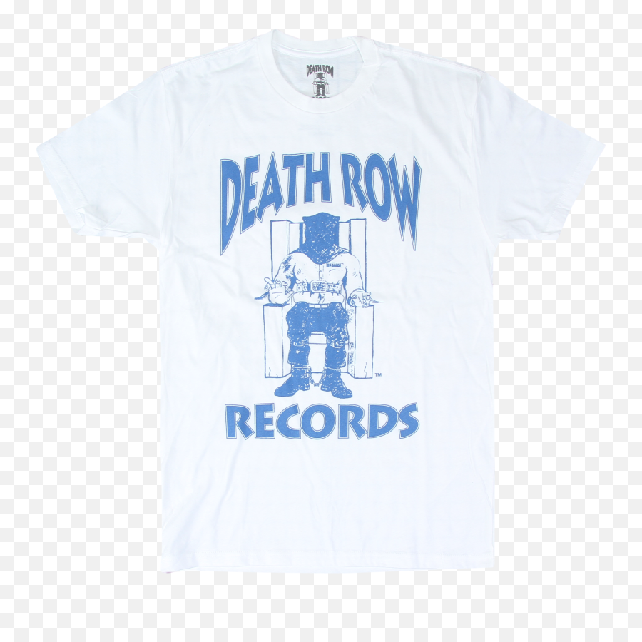 T - Shirts Kleidung U0026 Accessoires Logo Tshirt White Death Row Deathrow Records Emoji,Death Row Records Logo