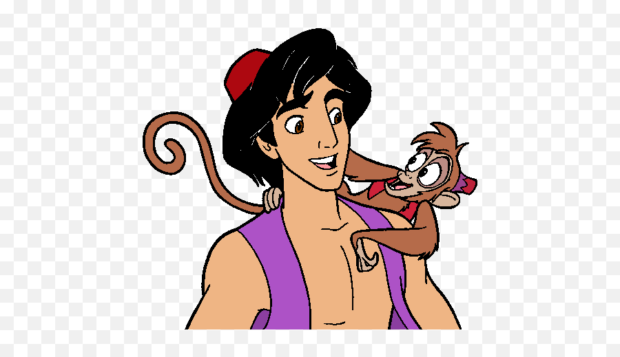 Aladdin And Friends Clip Art Images 2 Disney Clip Art - Aladdin And Abu Friends Emoji,Aladdin Clipart