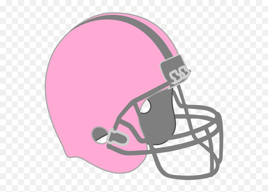 Pink Helmet Clip Art - Pink Football Helmet Clipart Emoji,Football Helmet Clipart