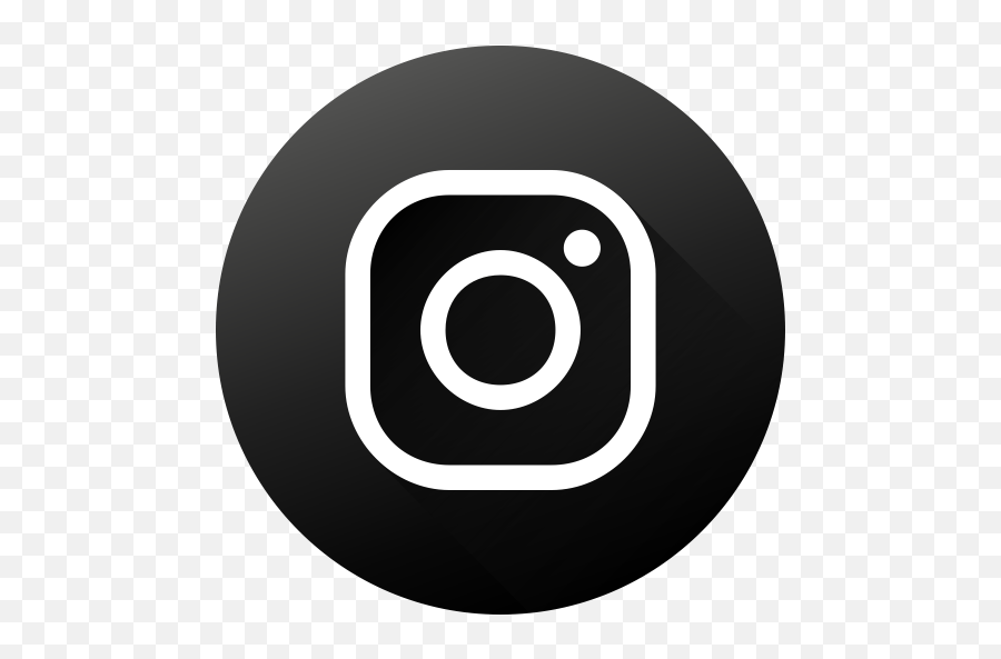Black White Circle High Quality - Instagram Icons Black Emoji,Black Circle Png