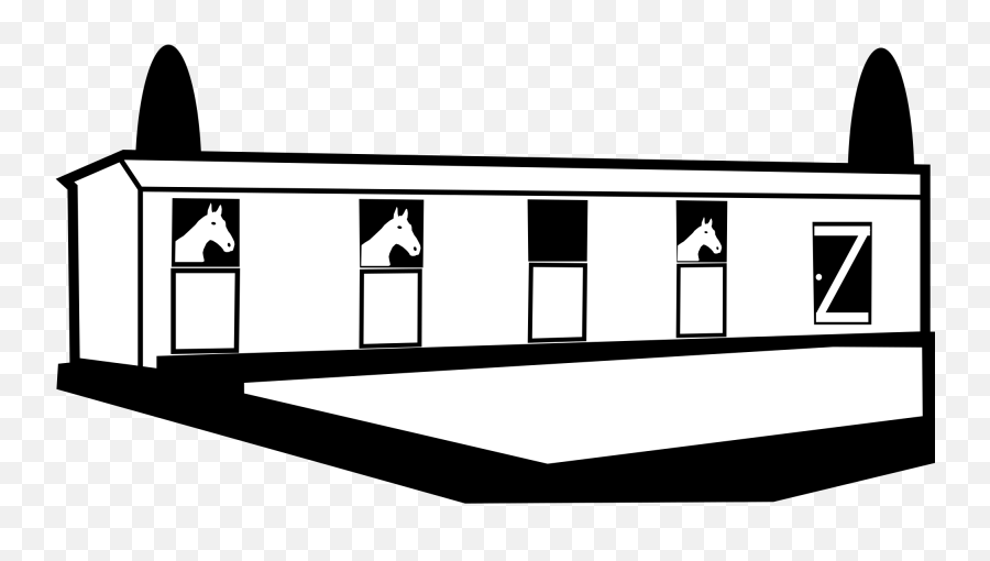 Download Barn Clipart Horse Stall - Horizontal Emoji,Barn Clipart