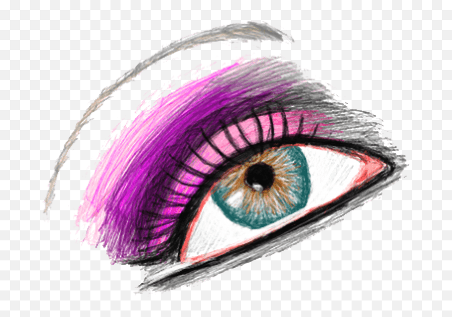 Download Free Png Makeup Clipart - Dlpngcom Transparent Background Eye Makeup Png Emoji,Makeup Clipart