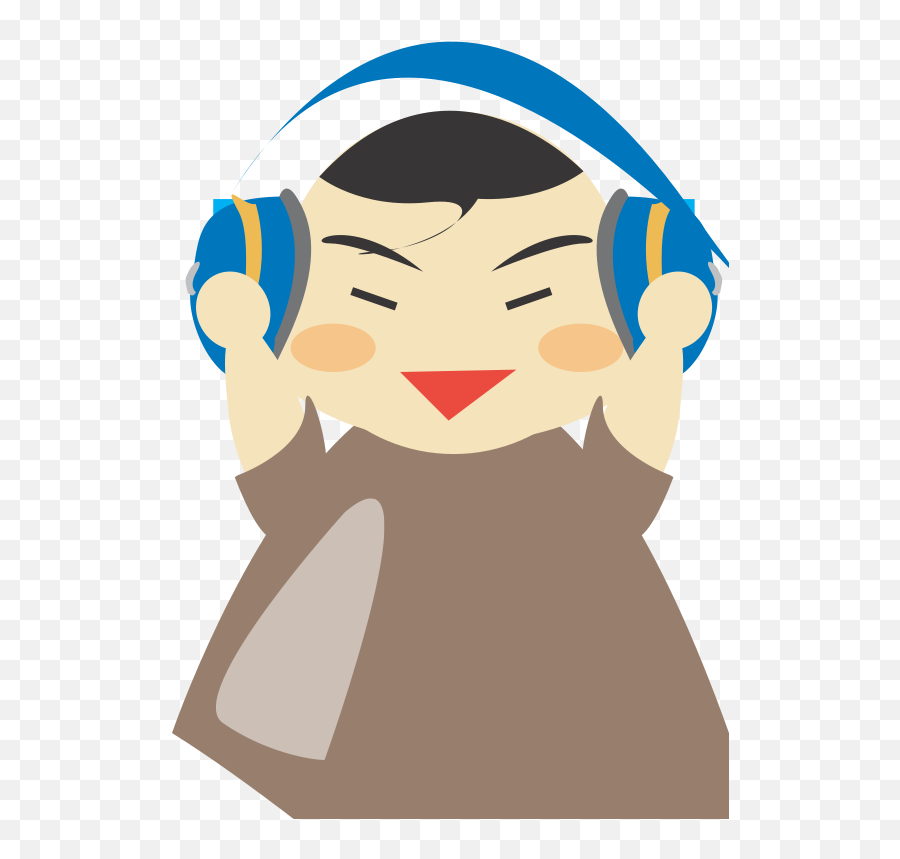 Listen Free Stock Clipart - Happy Emoji,Listen Clipart