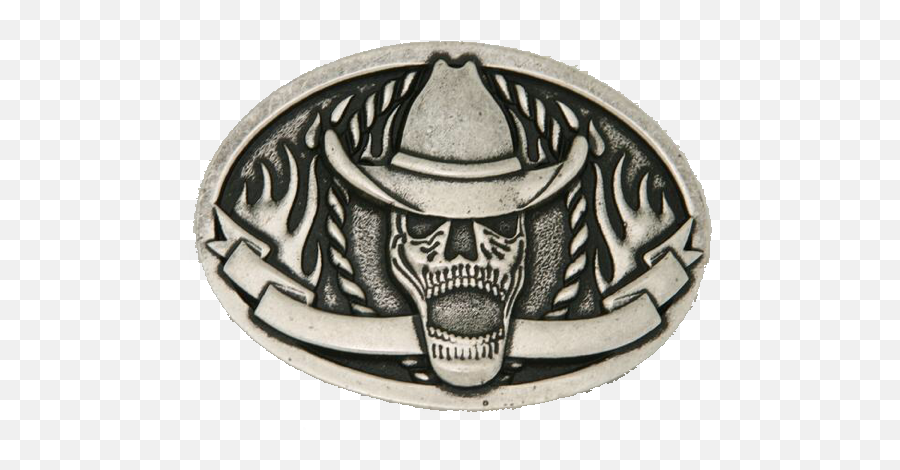 Cowboy Skeleton Belt Buckle Emoji,Belt Buckle Png