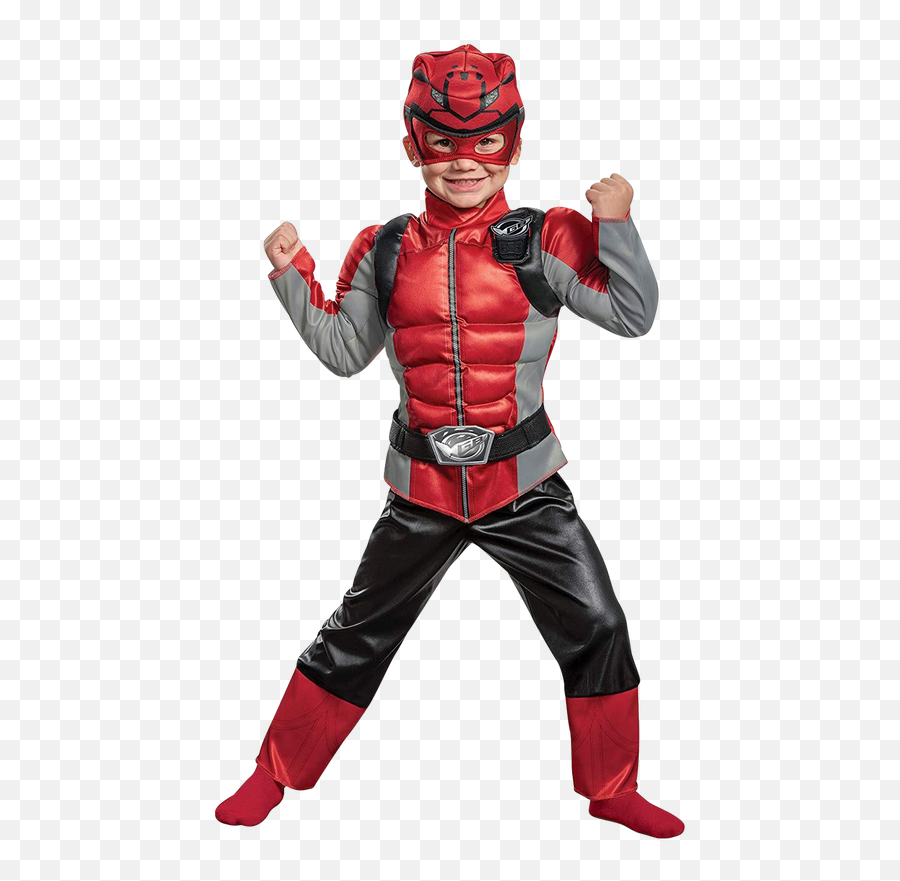 Red Ranger Beast Morpher Muscle Toddler Costume Archies Emoji,Red Ranger Png