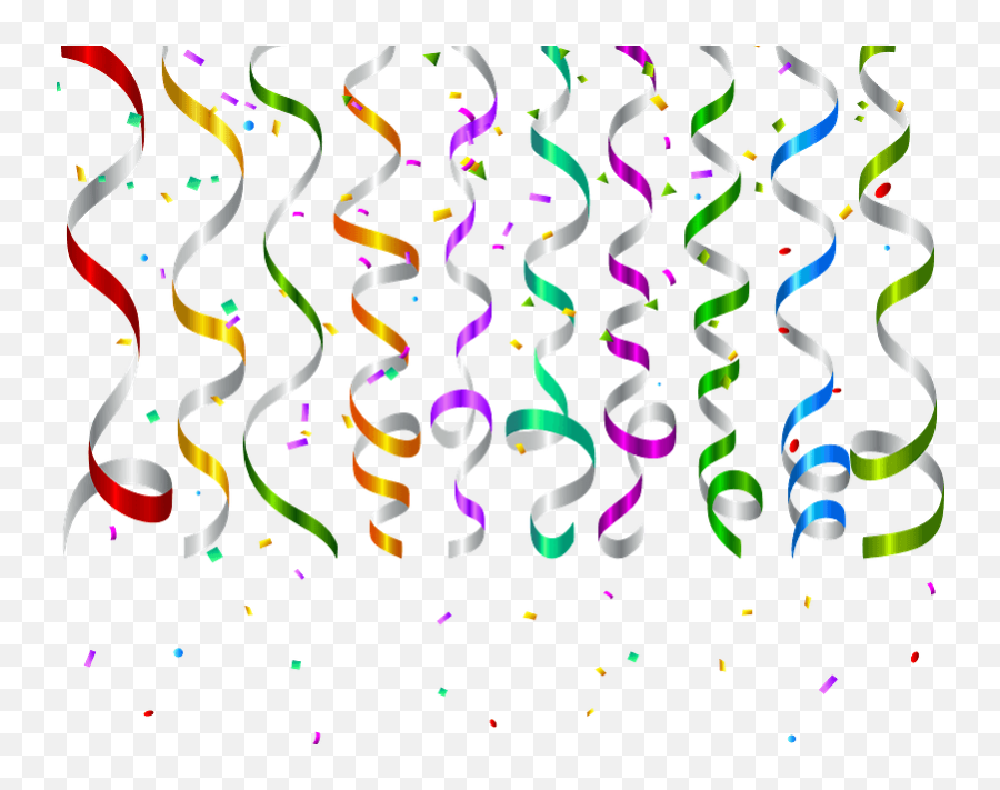 Colourful Confetti Clipart Free Download Transparent Png Emoji,Confetti Clipart Free