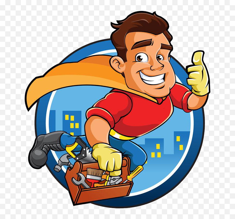 Handyman Clipart Toolbox Picture 1296494 Handyman Clipart - Handyman Cartoon Emoji,Toolbox Clipart