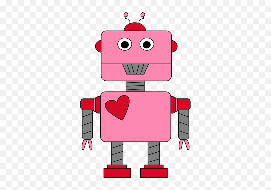 Fox Robots Clipart Clipart Collection - Valentines Day Robot Clipart Emoji,Robot Clipart