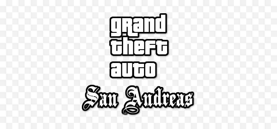 Gta San Andreas Logo - Dot Emoji,Gta San Andreas Logo