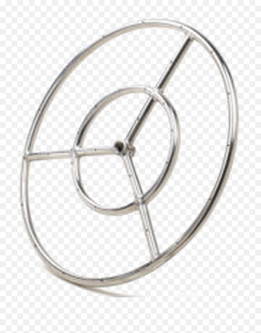 Athena 3 - Spokes Stainless Steel Fire Pit Rings Fire Ring Emoji,Fire Pit Png