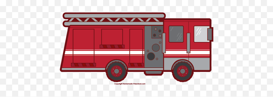 Fire Safety Clipart - Commercial Vehicle Emoji,Fire Safety Clipart