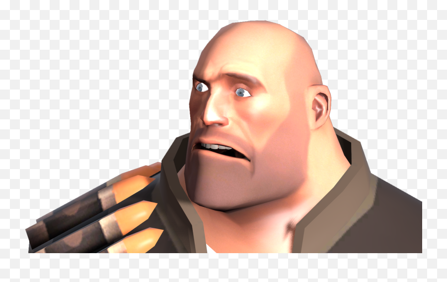Many - Tf2 Heavy Face Png Emoji,Shocked Face Png
