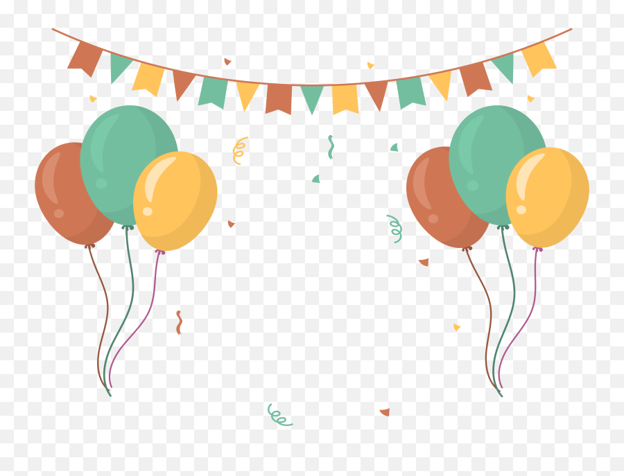 The 3rd Birthday Balloon Party Puppy Emoji,Birthday Banner Clipart