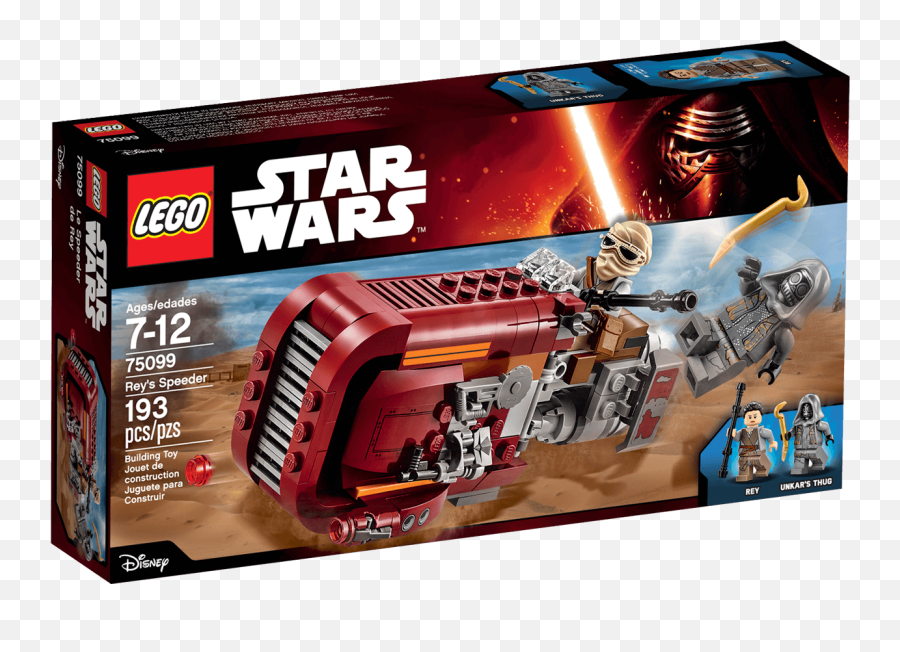 Reyu0027s Speeder 75099 - Lego Star Wars Sets Legocom For Kids Emoji,Rey Star Wars Png