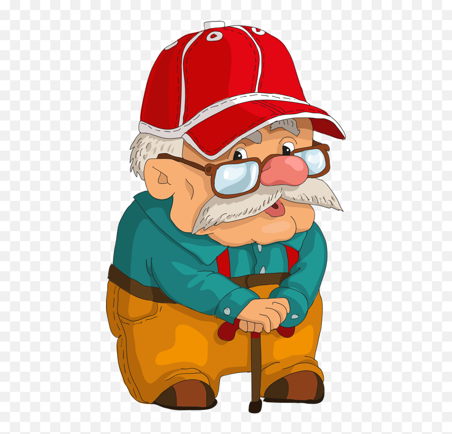 Pin By Redrose 4u On Para Delantal Old Man Cartoon Emoji,Funny Hat Png