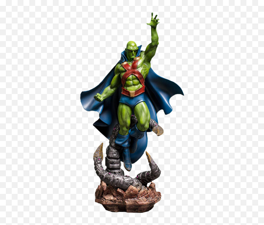 Justice League - Martian Manhunter 110th Scale Statue Emoji,Martian Manhunter Png