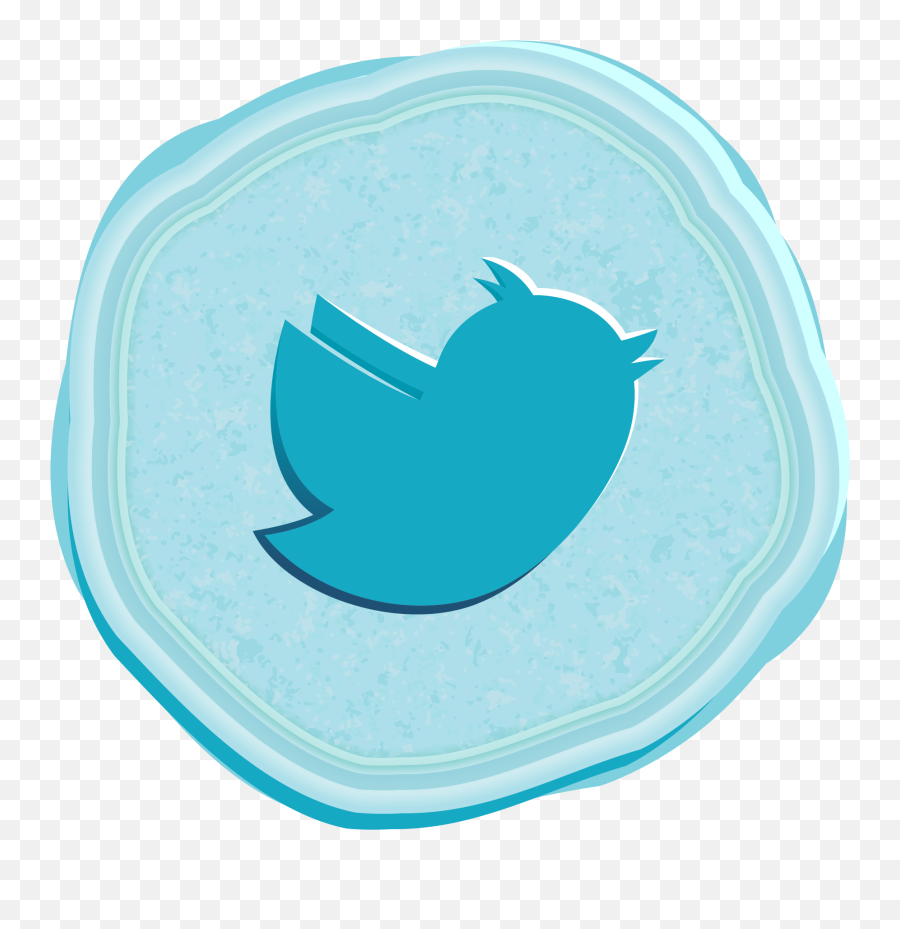 Twitter Social Network Icon Vintage Style Png Social Emoji,Networking Icon Png